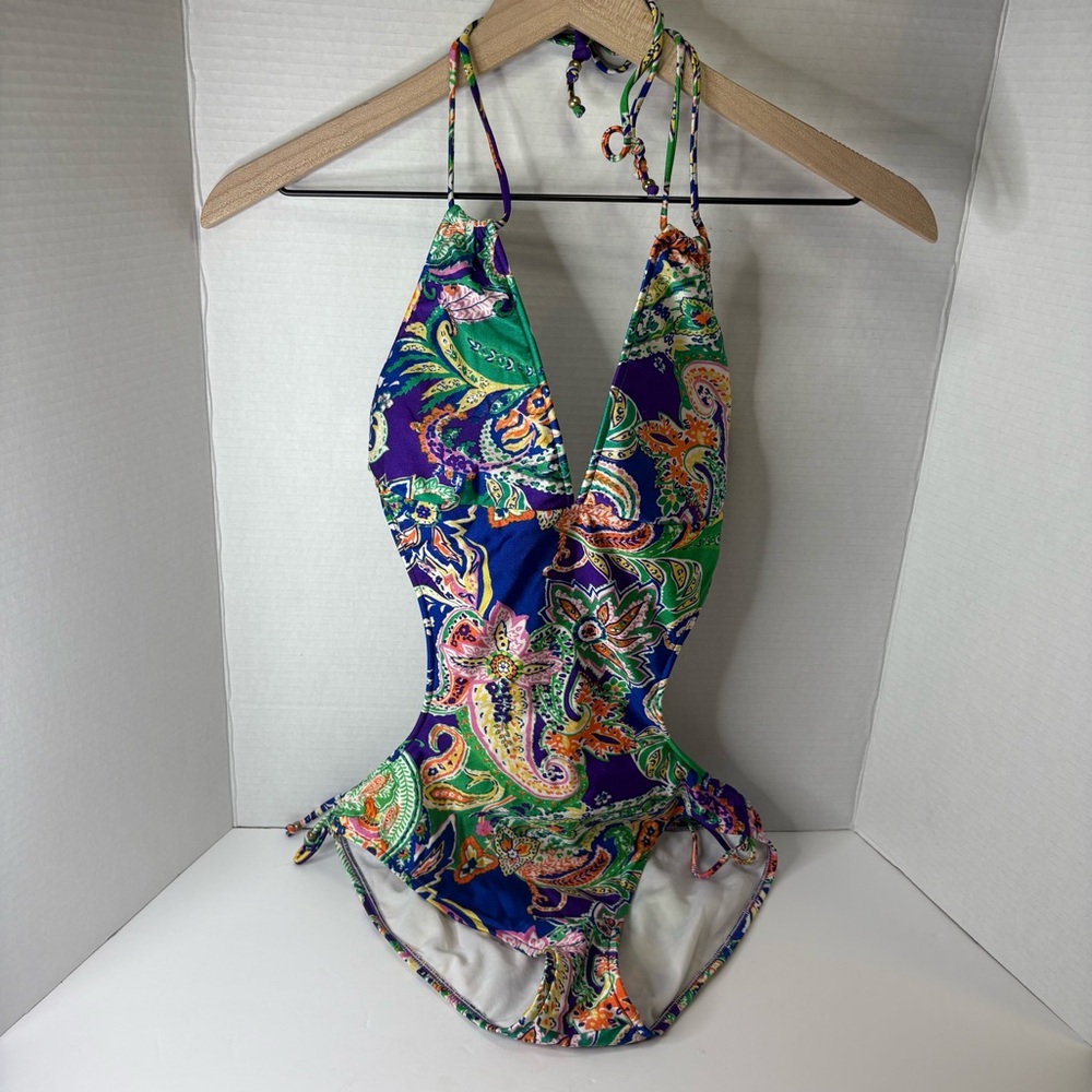 Ralph Lauren Paisley Swimsuit